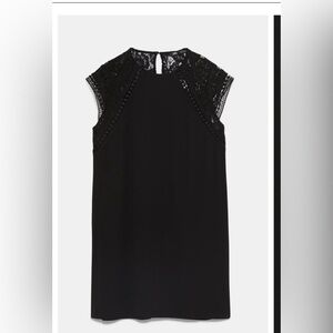 NWOT Zara Short Guipure Lace Dress
